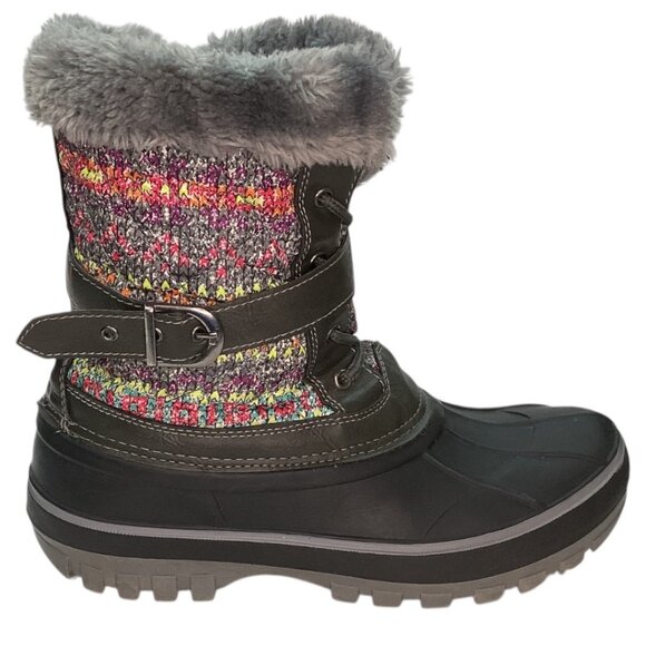 Winter Boots With Thinsulate Insulation & Faux Fur Lining Women’s Size 5 - Picture 9 of 10